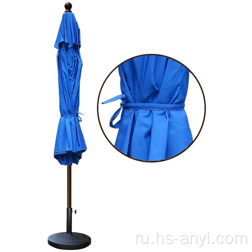 Синие коммерческие наружные зонтики